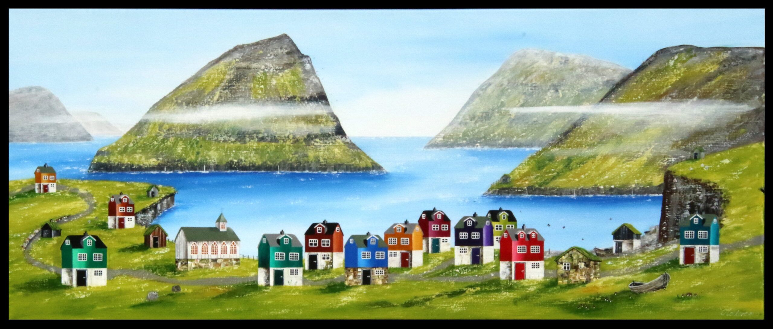 23-03. Færøsk landskab