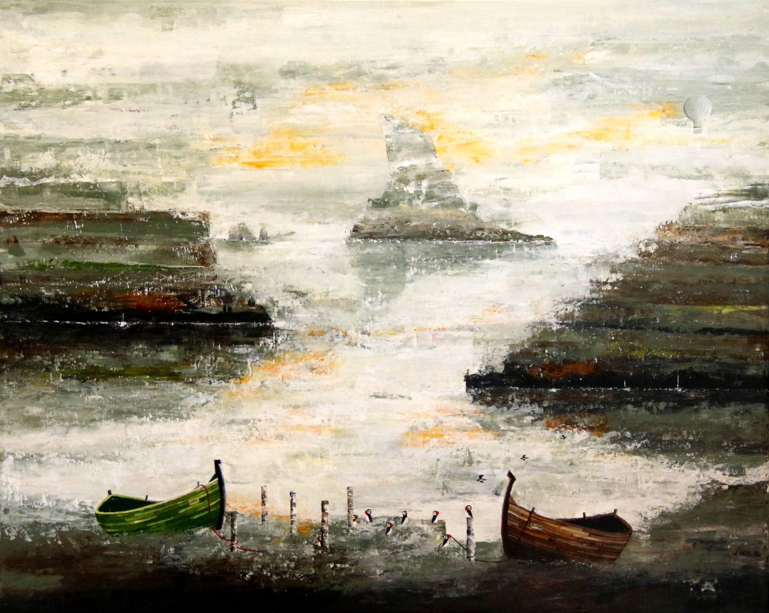 24-04. Færøsk Landskab