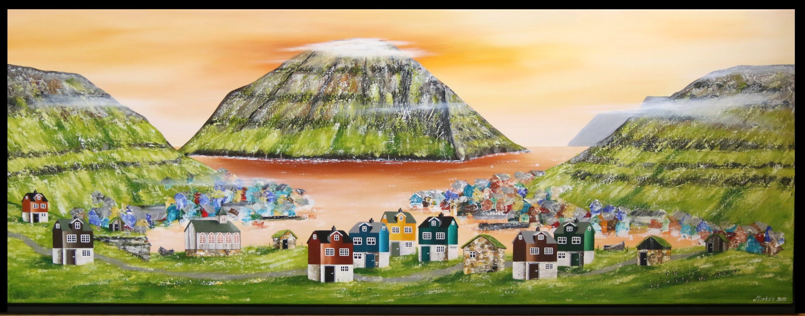 24-05. Færøsk Landskab